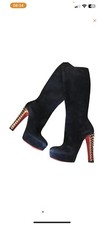 louboutin bottes Taclou 38,5 Coloris Bleu Fonce