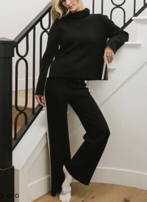 Bohme Kiara Knit Sweater, Black, XL