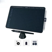 Graphics Tablet HS611 10x6 Inch Drawing Tablet 3 Color with 18 Express Key