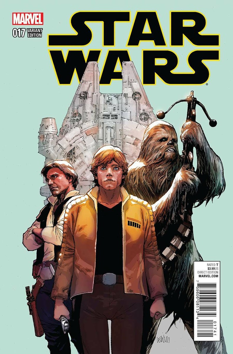 STAR WARS # 17 1:25 Variant Yu Cover First Print Marvel