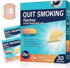 Quit Smoking Patches, Step 1 Stop Smoking Aids Patches, 21mg Quit Smoking Sticke