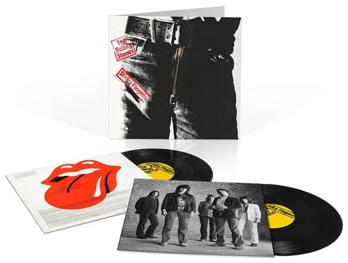 THE ROLLING STONES - STICKY FINGERS, 2015 EU DELUXE EDN vinyl 2LP + ZIPPER! NEW!