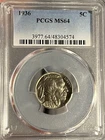 1936 PCGS MS64 Buffalo Nickel