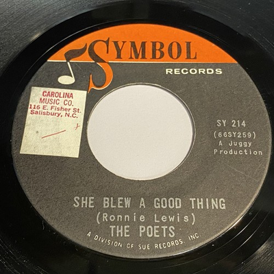 #ad The Poets: She Blew A Good Thing Out To Lunch 45 Symbol Northern Soul $15.00