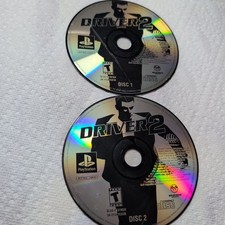 Driver 2 Sony PlayStation 1 PS1 - Both Disc's, Disc Only