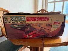 Vintage Scalextric Super Speed 8 Used in original box