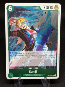 One Piece TCG Sanji | eBay