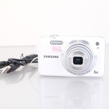 Samsung ES65 Digital Camera 12.2MP 5x Optical Zoom Compact White Point  Shoot