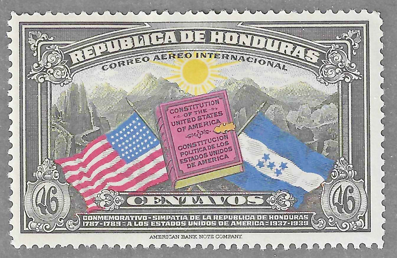 Honduras (1937) - Scott # C84,  MH