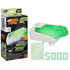 Nerf Pro Gelfire Nightfall Hopper Glow In The Dark Rounds 5000 Capacity