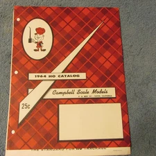 1964 HO Catalog Campbell Scale Models Tustin California