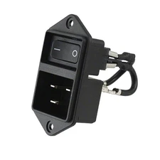 1pc SCHURTER Inc. EC11.0001.001.21PWR ENT MOD RCPT IEC320-C20 PNL