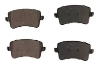 Maxgear Bremsbelagsatz, Scheibenbremse Hinten FüR Audi Vw