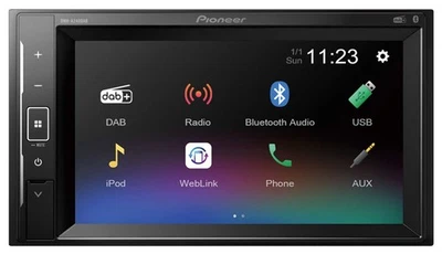 Pioneer DMH-A240DAB Doppel-DIN MP3-Autoradio Touchscreen DAB Bluetooth USB iPod - Bild 1 von 4