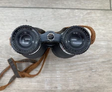 Vintage Achromatic Airguide Binoculars Field Glasses Chicago 5x40 Model 47A