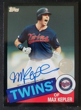2020 TOPPS UPDATE MAX KEPLER *1985 BLACK BORDER AUTO 040/199* TWINS