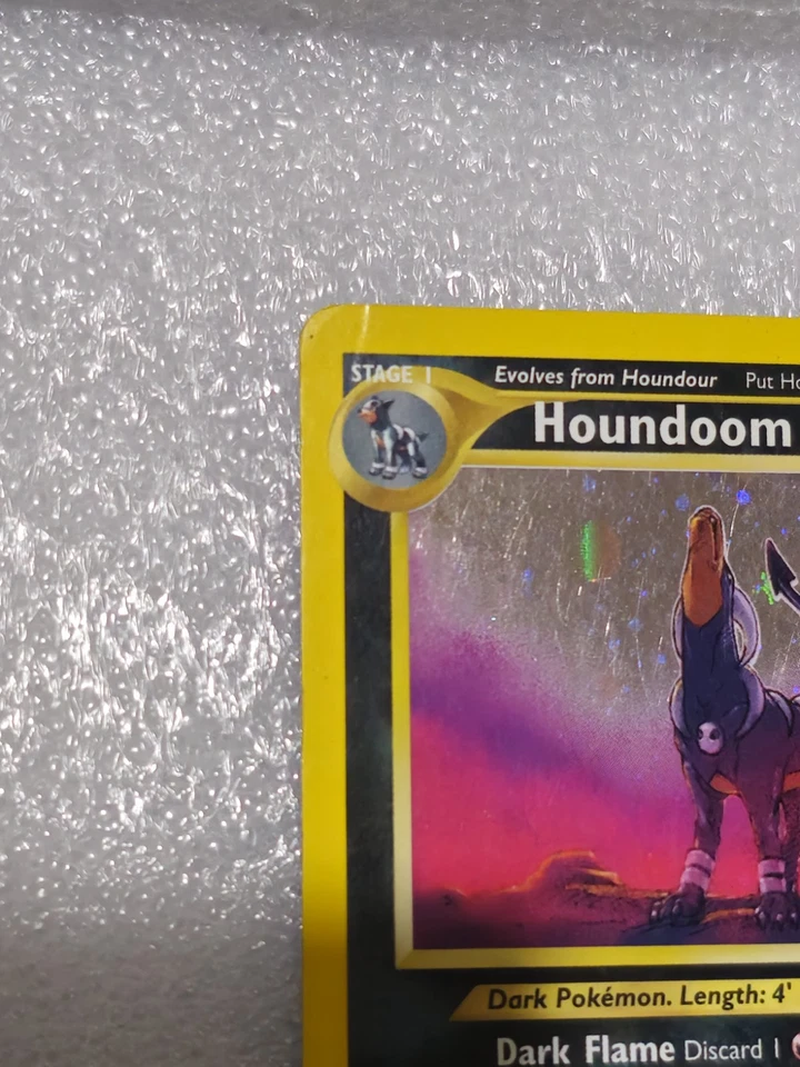 Houndoom Neo Revelation Holo Card 08/64 Unlimited Edition - Image 2 of 4