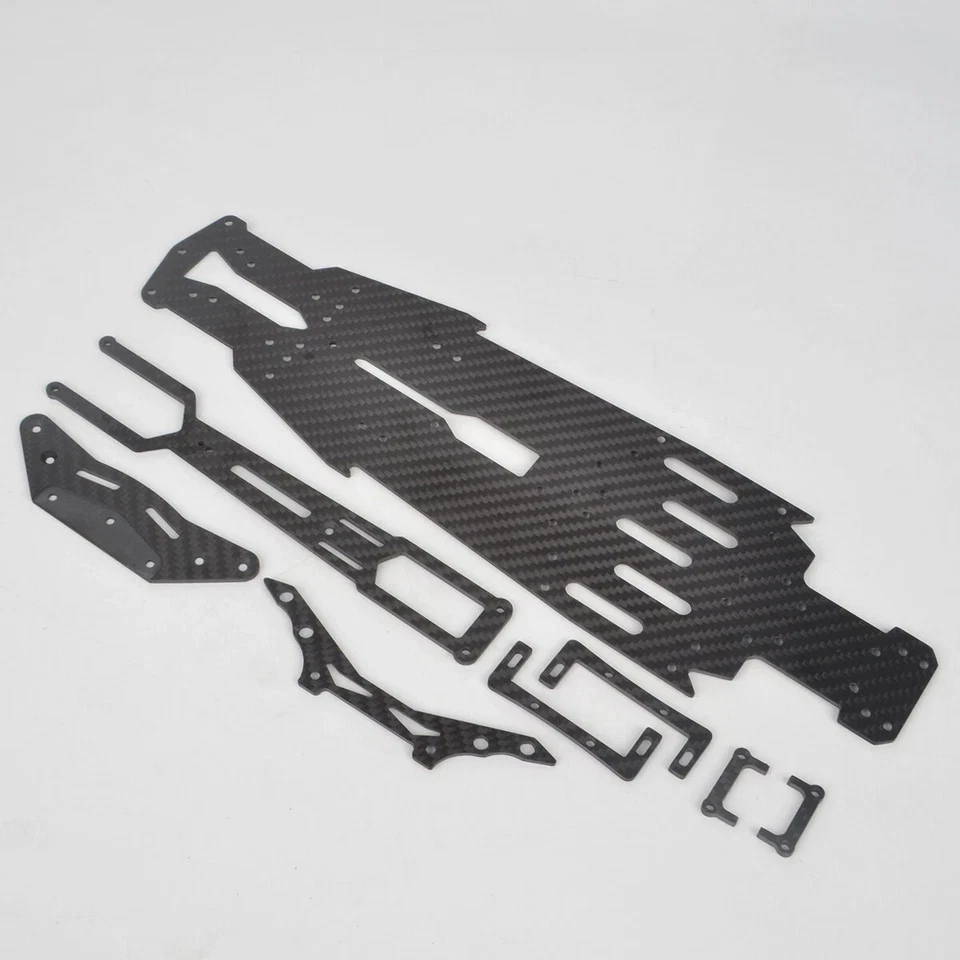 Kit de chasis de carbono para Yokomo RD2.0 1/10 RWD Drift Car mejoras piezas Foto 3 de 4