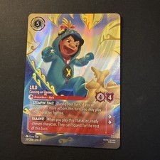 Disney Lorcana Lilo 217/204 Causing An Uproar Enchanted