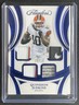 QUINSHON JUDKINS 2025 PANINI FLAWLESS #18 ROOKIE SHOWCASE PATCH SAPPHIRE RC 5/10