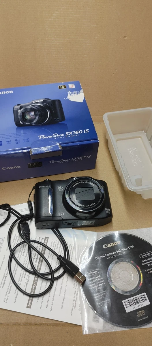 Цифровые фотоаппараты Canon PowerShot SX160 IS - огромный выбор по