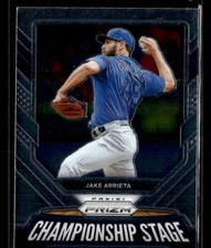2021 Panini Prizm #CS10 Jake Arrieta Championship Stage Card Chicago Cubs