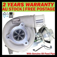 Upgrade Billet Turbo With Genuine Oil Feed Pipe For Nissan Patrol GU ZD30 3.0L