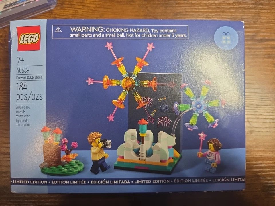Lego фейерверк празднования 40689 новый запечатанный 4 июля 2 минифигурки ограниченного тиража - Изображение 3 из 4