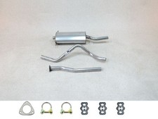 Auspuff SET NEU für VW Golf I Cabriolet 155 1.8 95PS Abgas/Mittelrohr Endtop