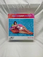 NEW Ice Cream Cone Inflatable Swimming Pool Mat Float Raft Lounge Bestway H2O Go
