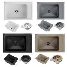 Sink Garage Basement Workshop Laundry Room Universal Wash Trough UK