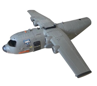 HERO FORCE SHARK CARGO PLANE C-130 SPECTRE GUN-SHIP 33'' WINGSPAN