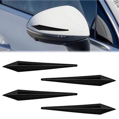 4PCS Car Door Edge Guard Protector, PVC Side Door Edge Bumper Guards for Black