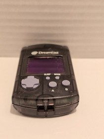 Sega Dreamcast HKT-7000 Smoke Black Visual Memory Unit VMU OEM  Japan Import
