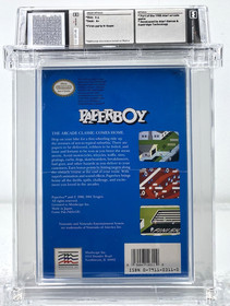 Paperboy 1-2 Set Nintendo NES New 1988 Factory Sealed WATA Graded TOP POP