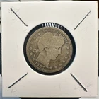 1907 S Barber Quarter Silver 25C Circulated US Coin