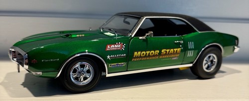 NIB Motor State 1:18 Lane Collectables 1968 Pontiac Firebird 400 # 545 Of 756