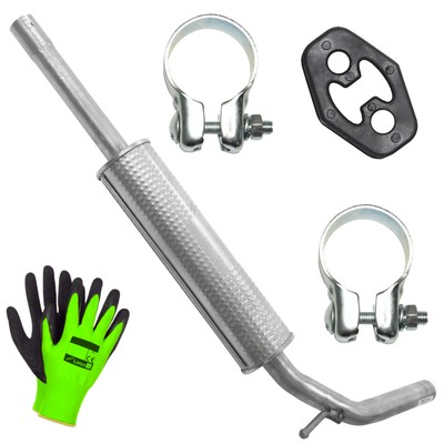 Auspuff Mitteltopf für VW Polo 3 III 6N Lupo 1 I 1.0 1.3 1.4 1.6