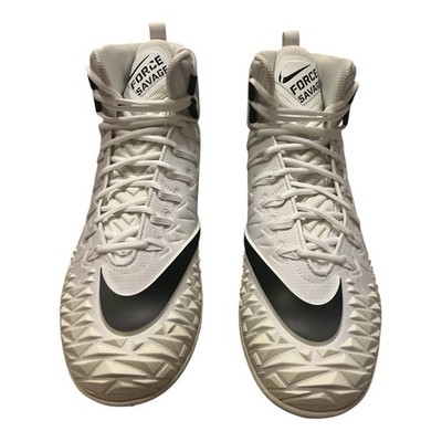 Men's Nike Force Savage Pro TD Football White/black-White Us Size:14