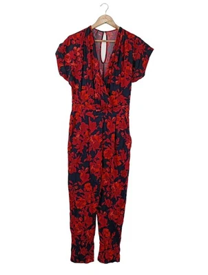 IMPERIAL Combinaison Dames Pantalon T EU 38 rouge-noir style décontracté - Photo 1/4