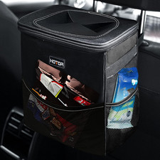 3 Gallons Car Trash Can, Ultra Large Capacity Organizer and Storage with Adjusta