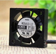 1PCS ORIX MDS410-12 12V 0.16A 4CM dual ball cooling fan