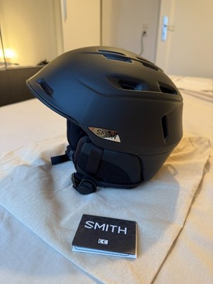Smith Camber Skihelm Snowboardhelm Fahrradhelm Schwarz M 55 59 cm