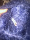 Vintage French Royal Blue Faux Fur Pillbox/Cossack Winter Hat Made in France Vtg — photo 1