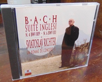 RICHTER - Bach English Suites Live / Stradivarius STR 33334 / NM CD