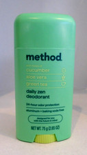 Method Daily Zen Deodorant Stick, Aluminum & ...
