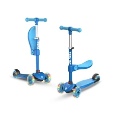 Gotrax KS3 Kids Kick Scooter, LED Lighted Wheels, Adjustable Height Handlebar...