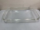 Vintage Pyrex 232 Clear Glass Baking Casserole Dish B-10 28x18x4 cm, 11x7x1.5