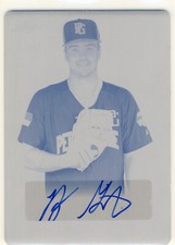 RYAN GINTHER 2020 Leaf Perfect Game PG AAC PLATE AUTO /1 VANDY 1/1