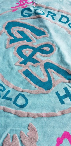 G&S / Gordon & Smith Vintage Surf / Skateboard Tee Shirt Vintage 80s Aqua Medium - Picture 4 of 4